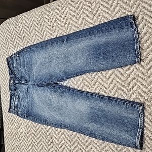 EXPRESS - Straight Ankle High Rise Jeans
